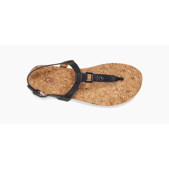 UGG ALEIGH T-STRAP SANDALS - Picture 4 of 5